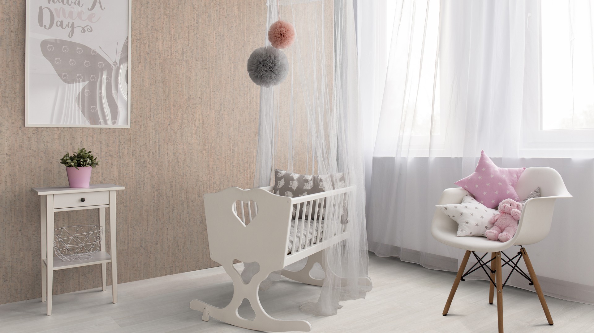 Bamboo Artica korek dekoracyjny na ścianę