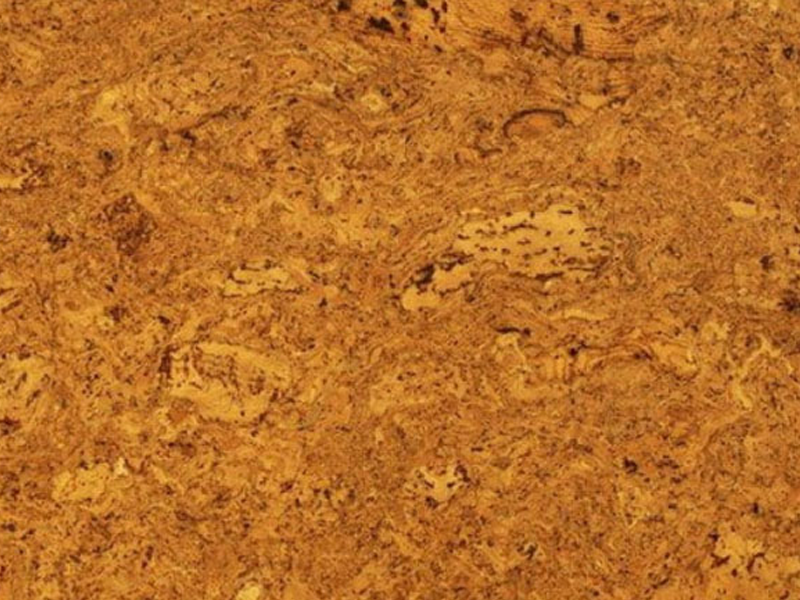 Zbliżenie powierzchni płytki korkowej TENERIFE NATURAL — naturalna struktura korka